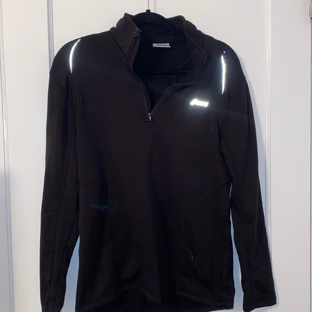 Asics warm quarter zip